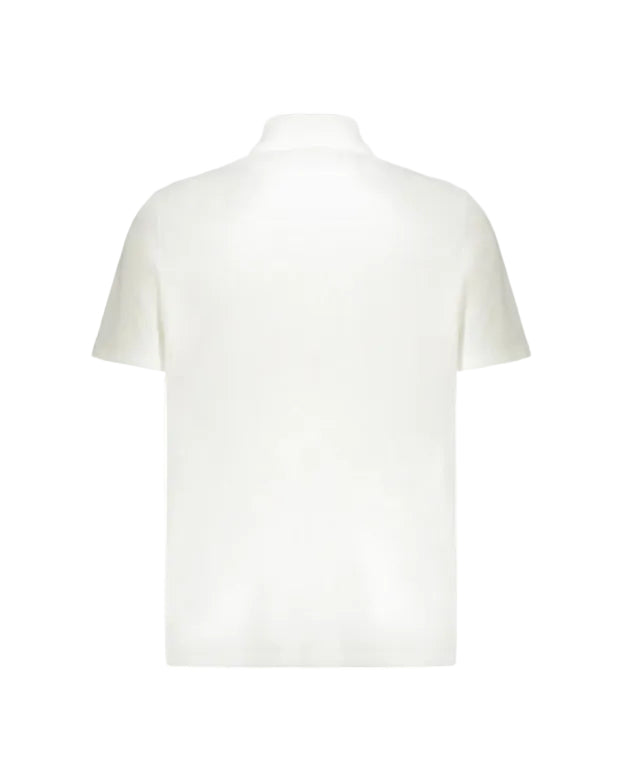 Balmain – Logo Cotton Polo Shirt White