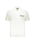 Balmain – Logo Cotton Polo Shirt White