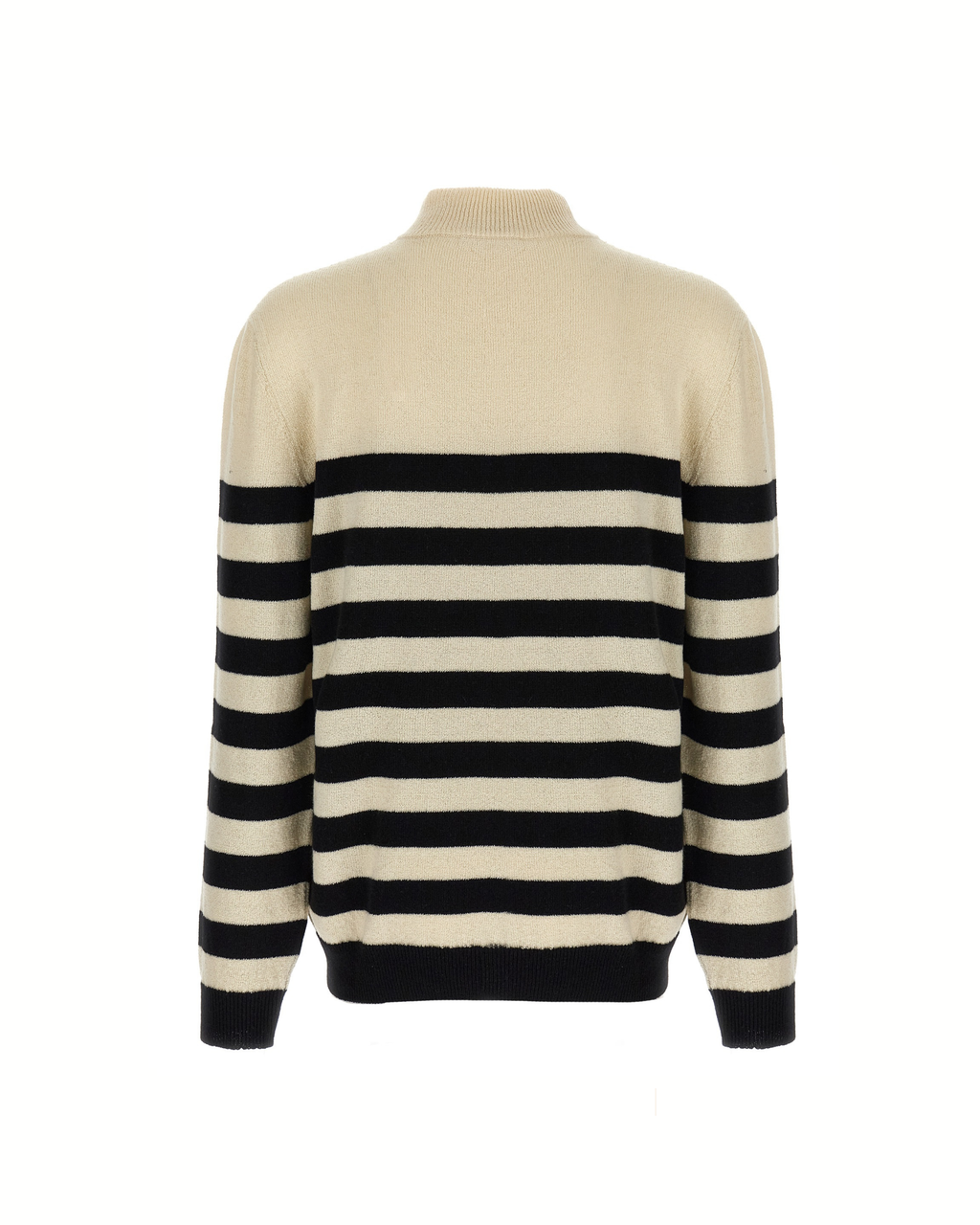 Balmain Marinière Striped Sweater White / Black