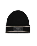 Balmain – Merino Wool Logo Beanie Black
