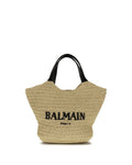 Balmain – Mini Tote Bag Crochet Logo Paris