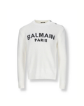 Balmain Paris Logo Cotton Sweater