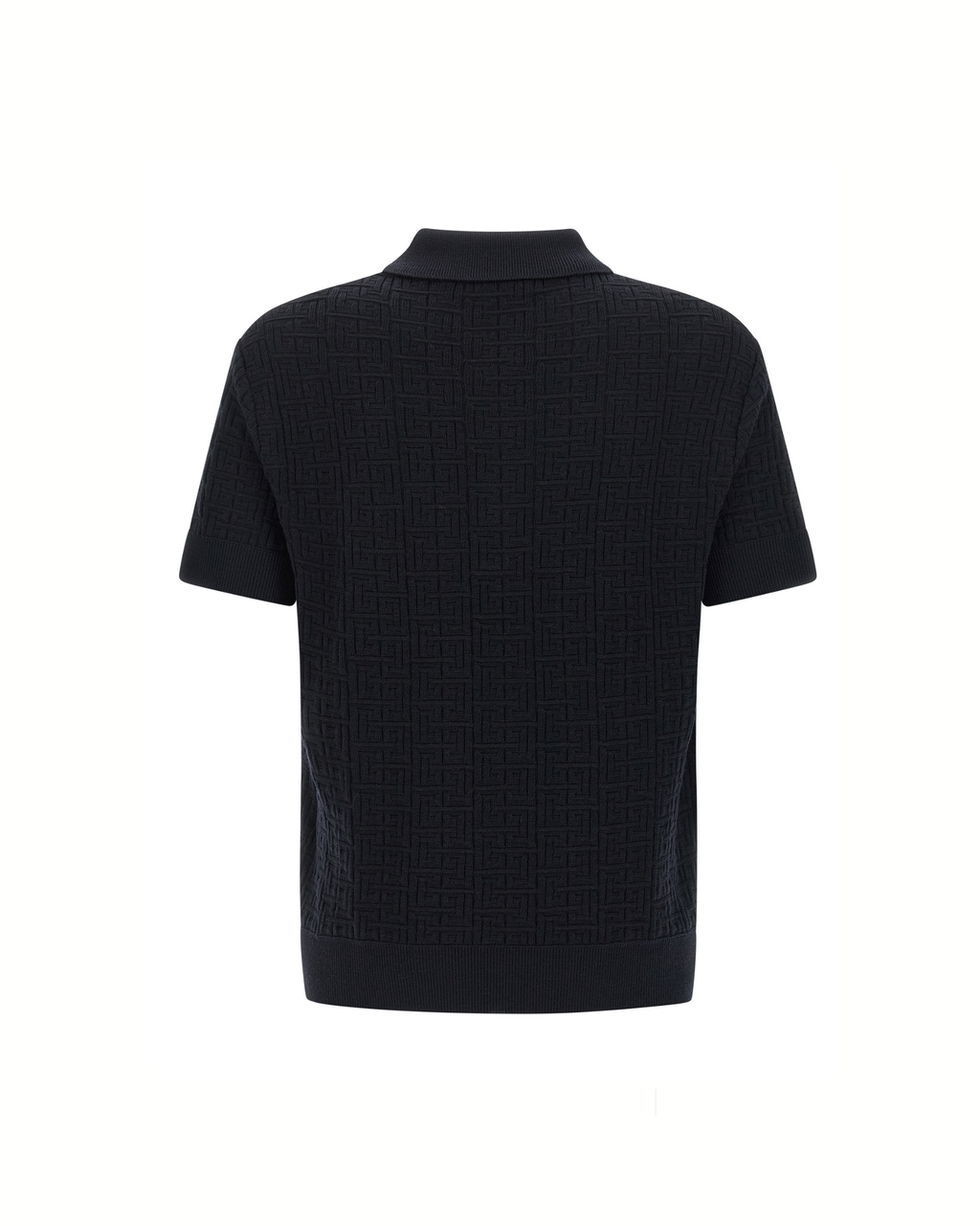 Balmain Polo Monogram Knit Blue