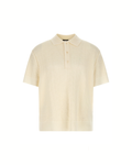 Balmain Polo Monogram Knit White