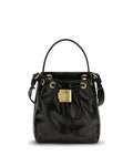Balmain – Pulse Bucket Bag in Pelle Nera