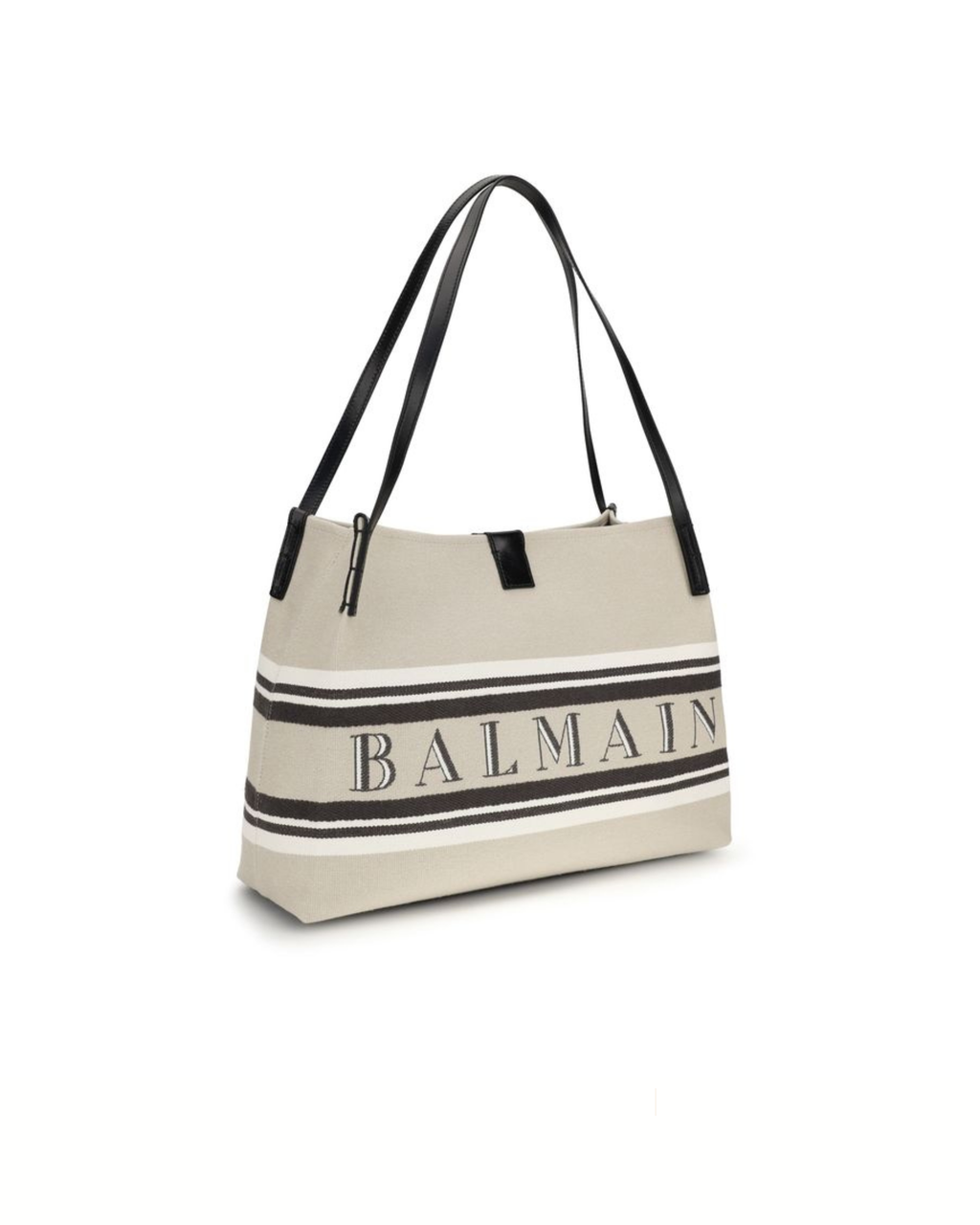 Balmain Release Shoulder Bag in Canvas