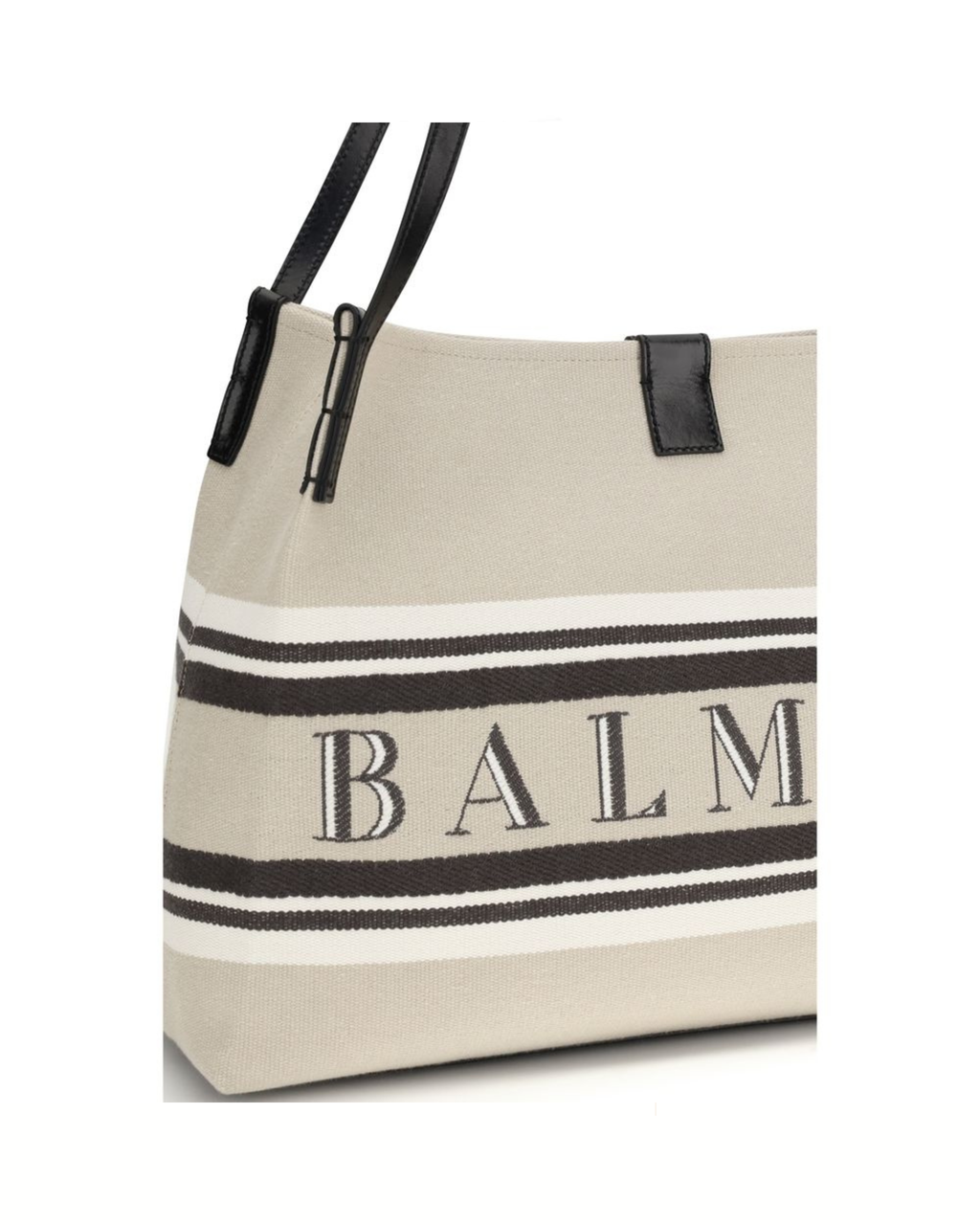 Balmain Release Shoulder Bag in Canvas
