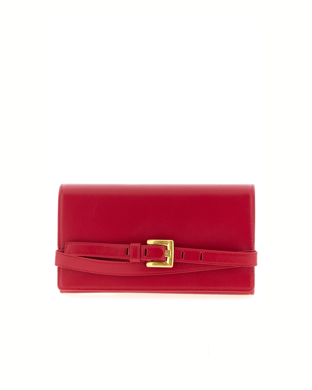 Balmain Shuffle Wallet with Chain Fuchsia