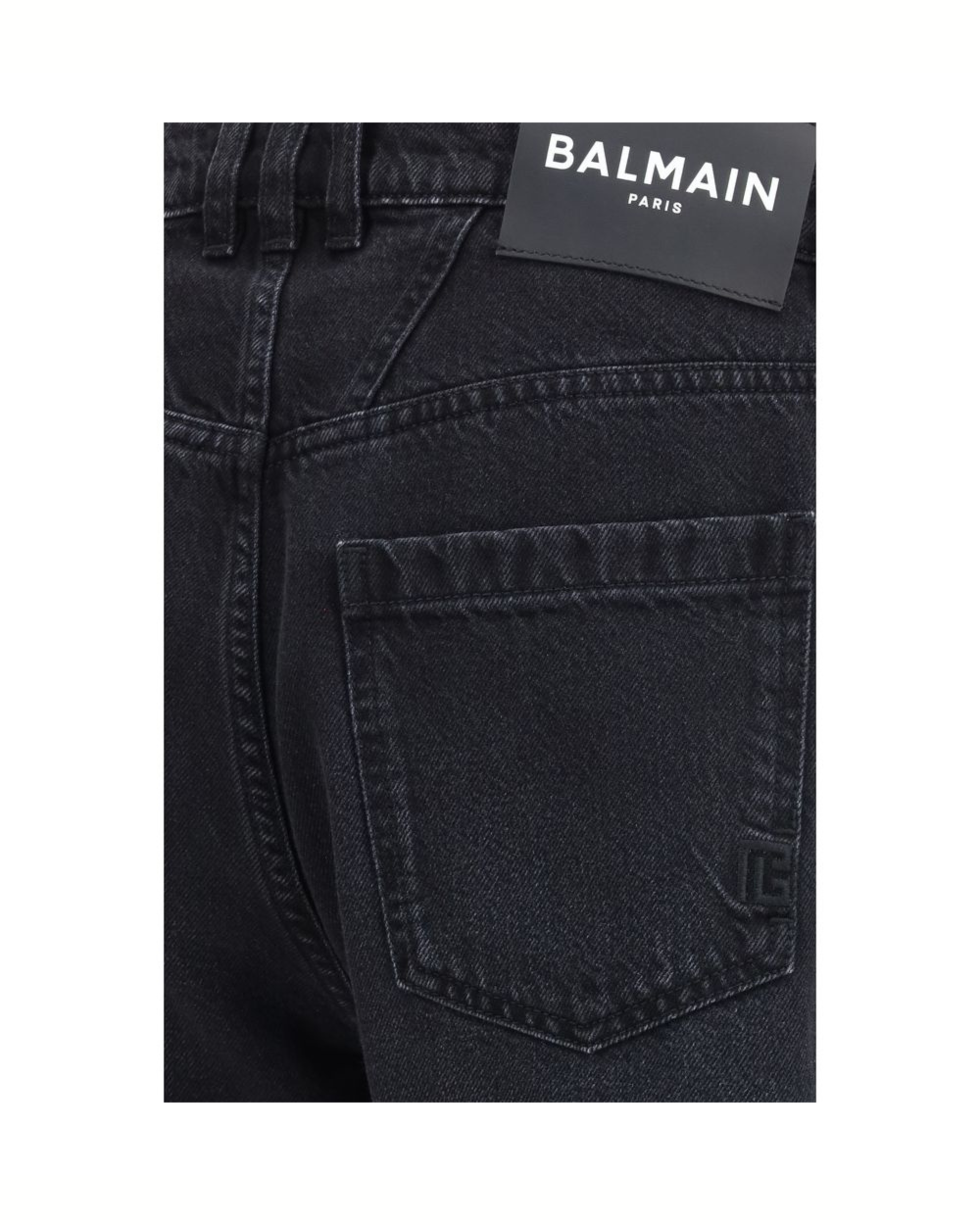 Balmain Straight-Leg Denim Jeans