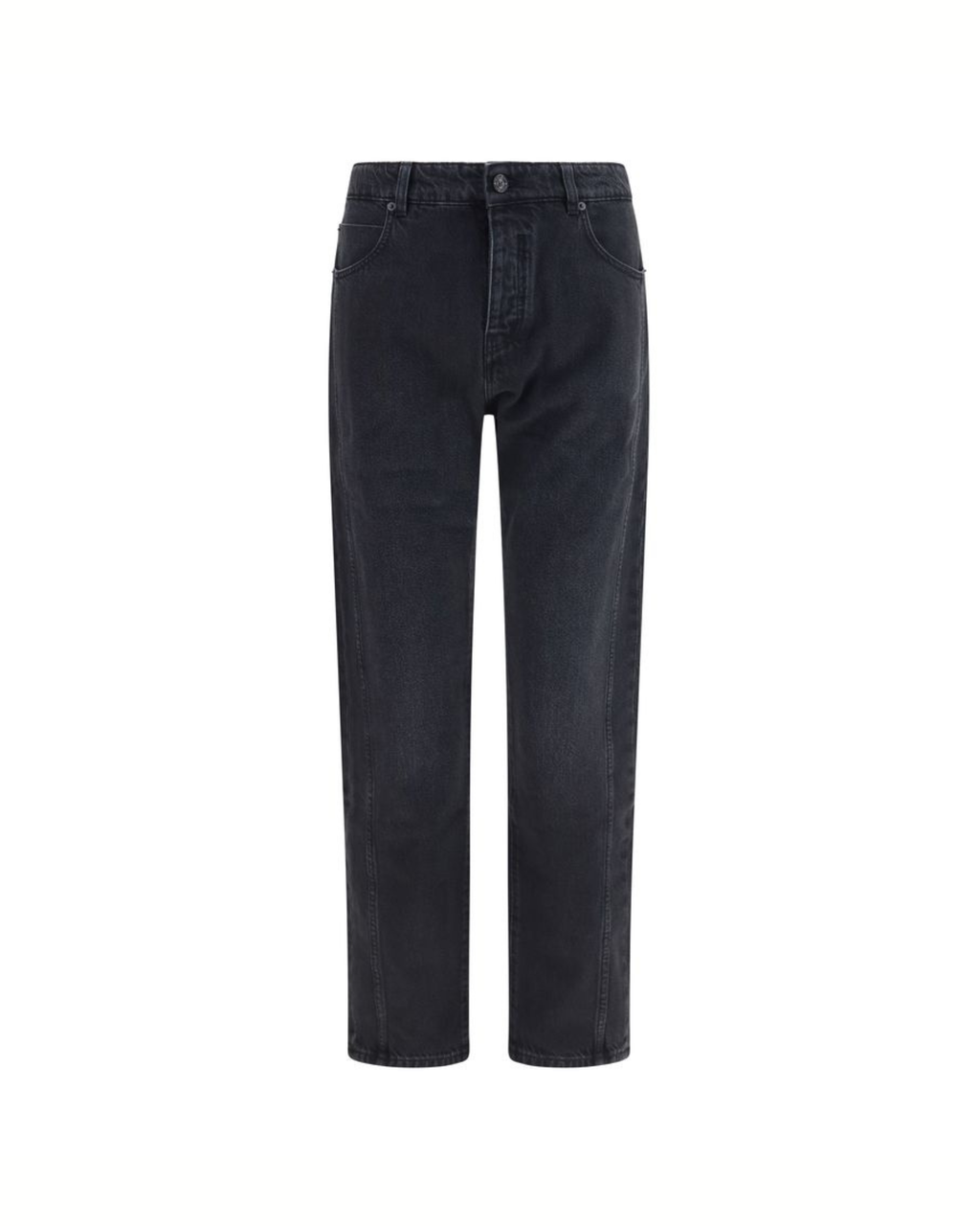 Balmain Straight-Leg Denim Jeans