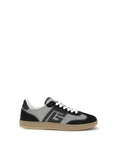 Balmain – Swan Sneakers in Pelle e Suede Black & White