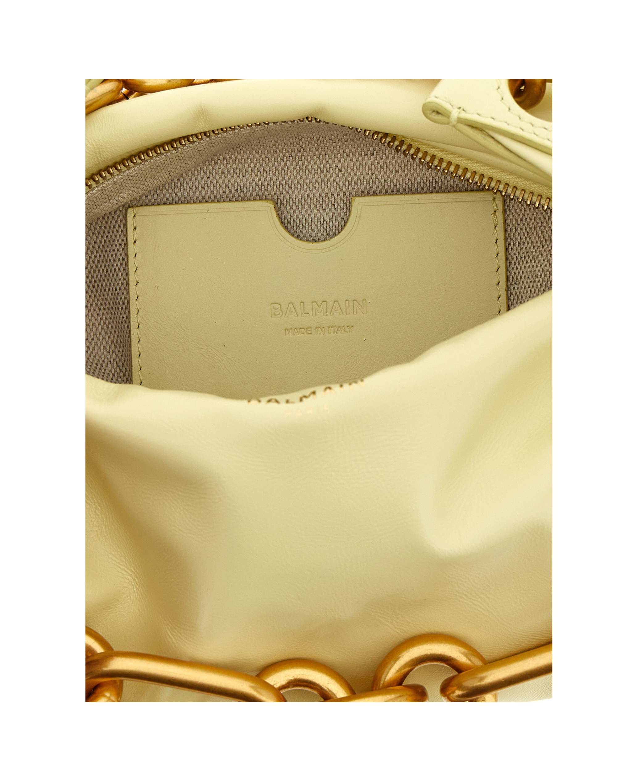 Balmain Sync Mini Nappa Leather Handbag
