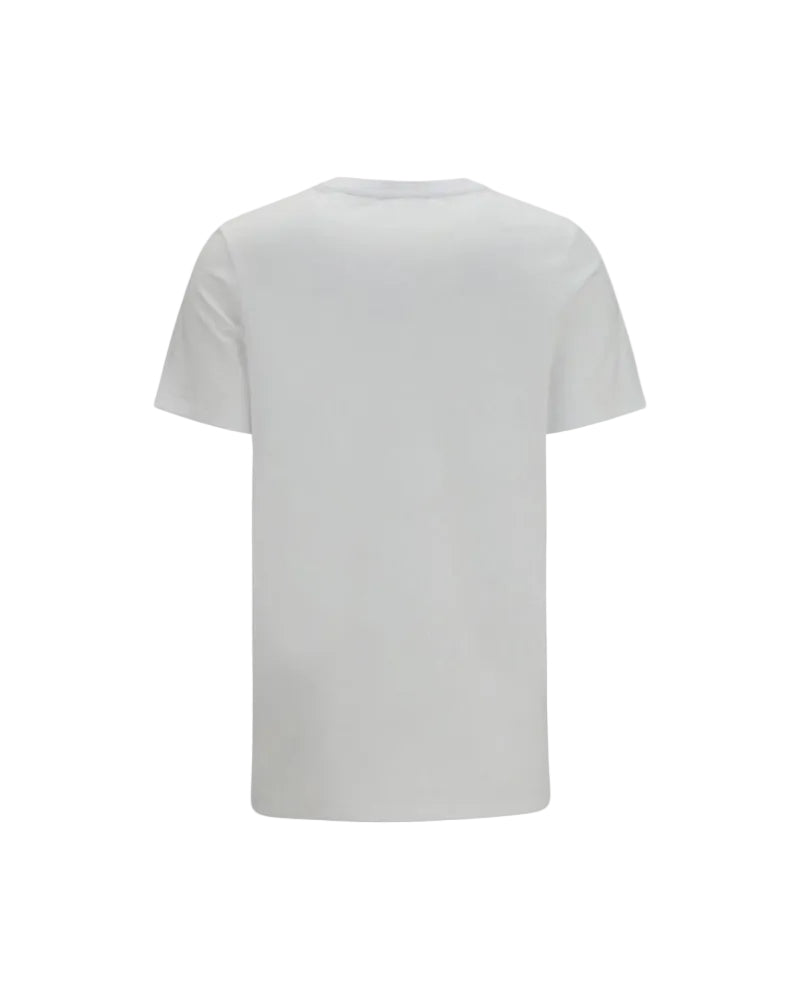 Balmain – T-Shirt in Cotone con Logo Paris