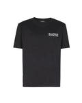Balmain – T-Shirt Logo Stampato in Cotone