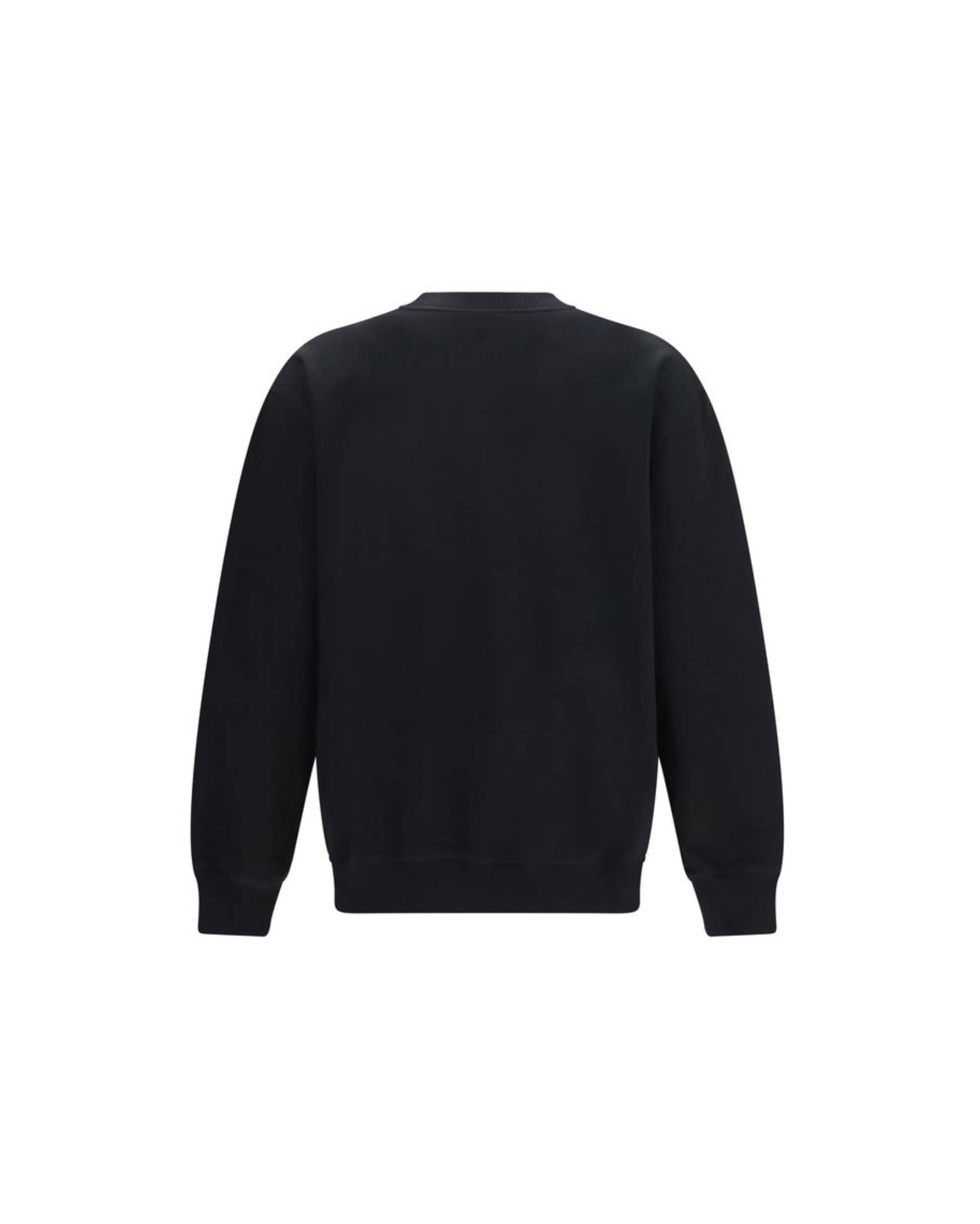 Balmain Vintage Embroidered Logo Sweatshirt Black