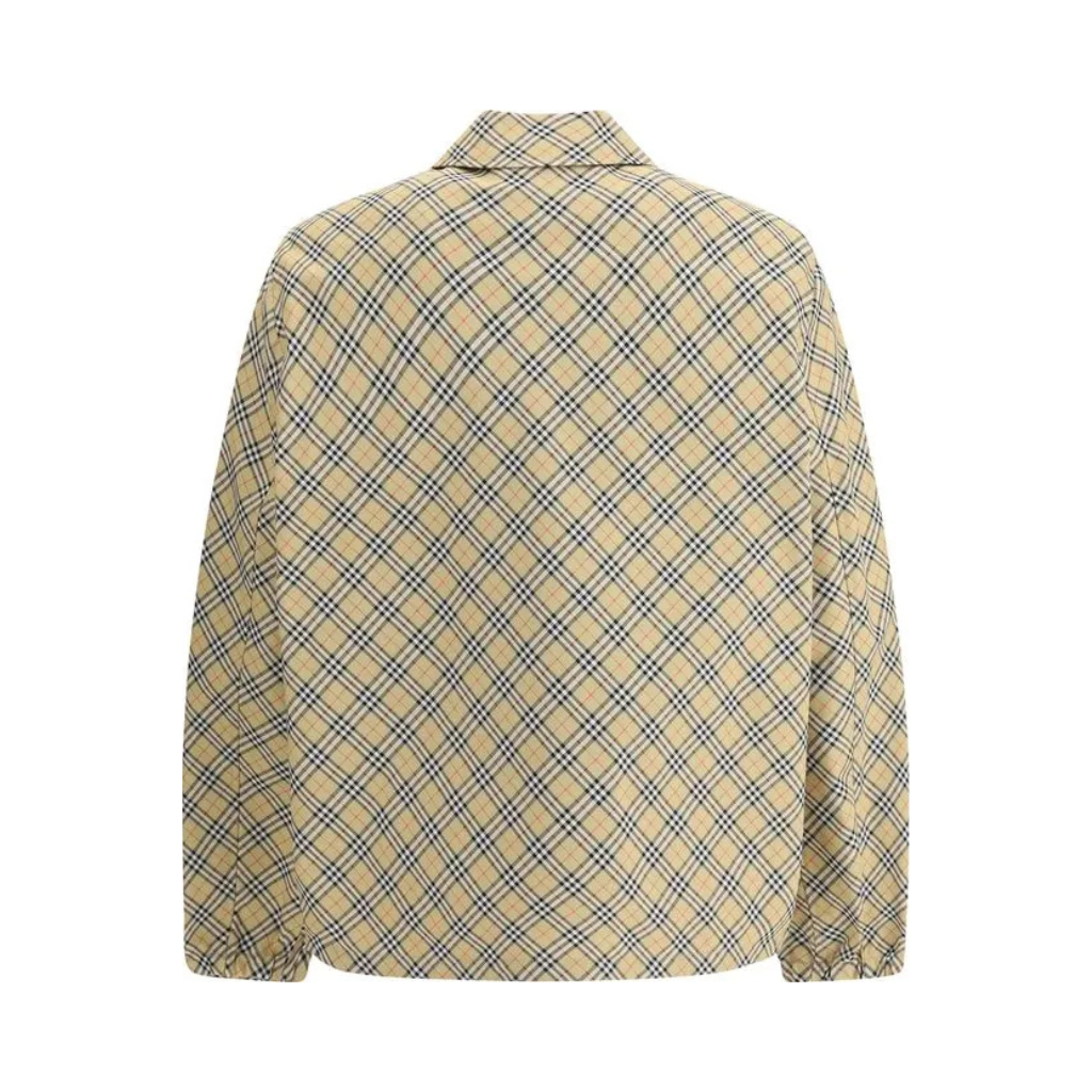 Burberry - Beige Polyester Jackets And Coat