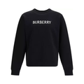 Burberry - Black Cotton Sweatshirt Logo - Men