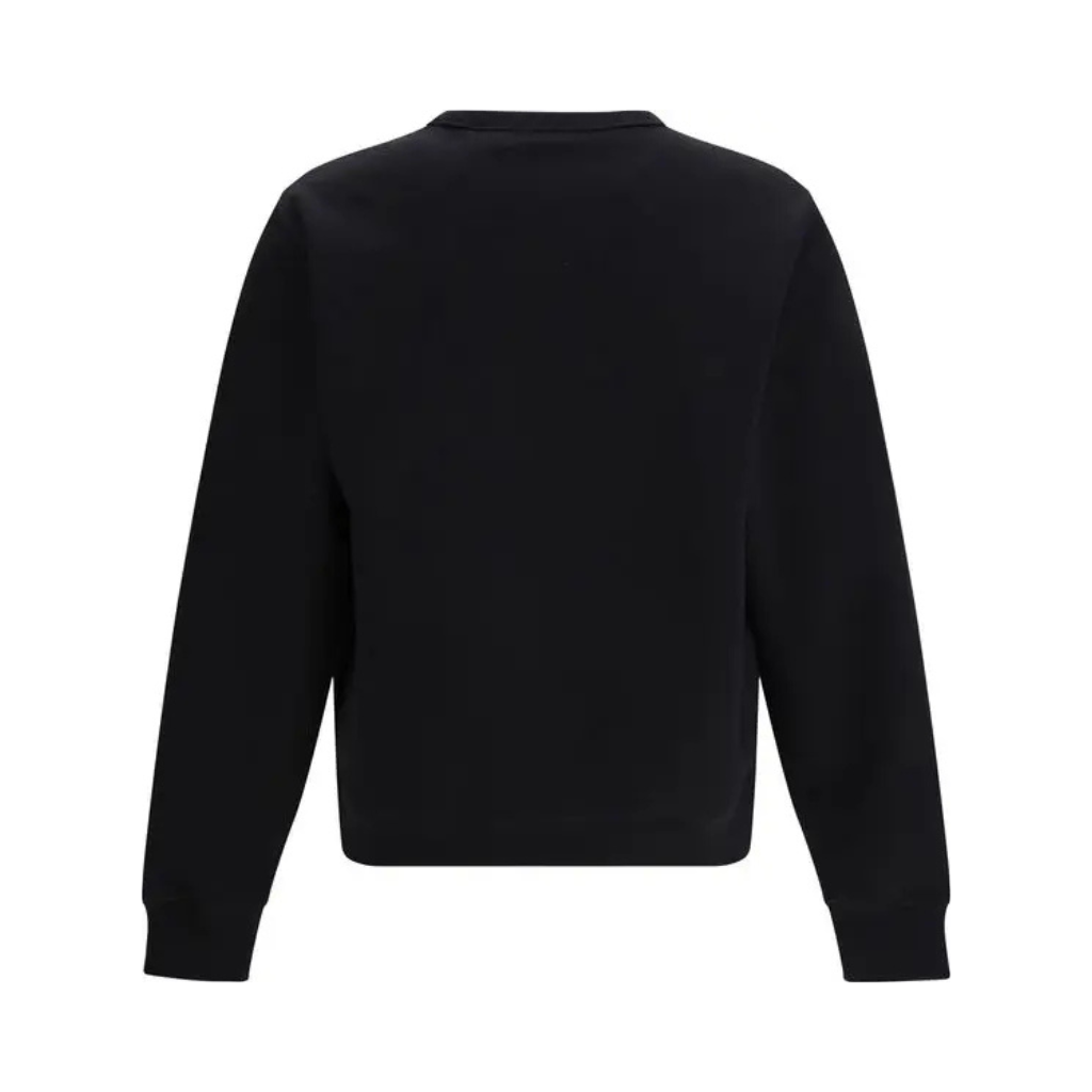 Burberry - Black Cotton Sweatshirt Logo - Men