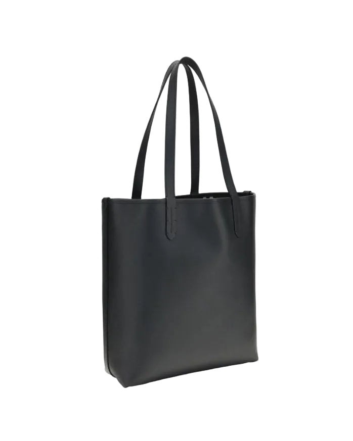 Burberry – Bloomsbury Tote Reversibile in Pelle Nera