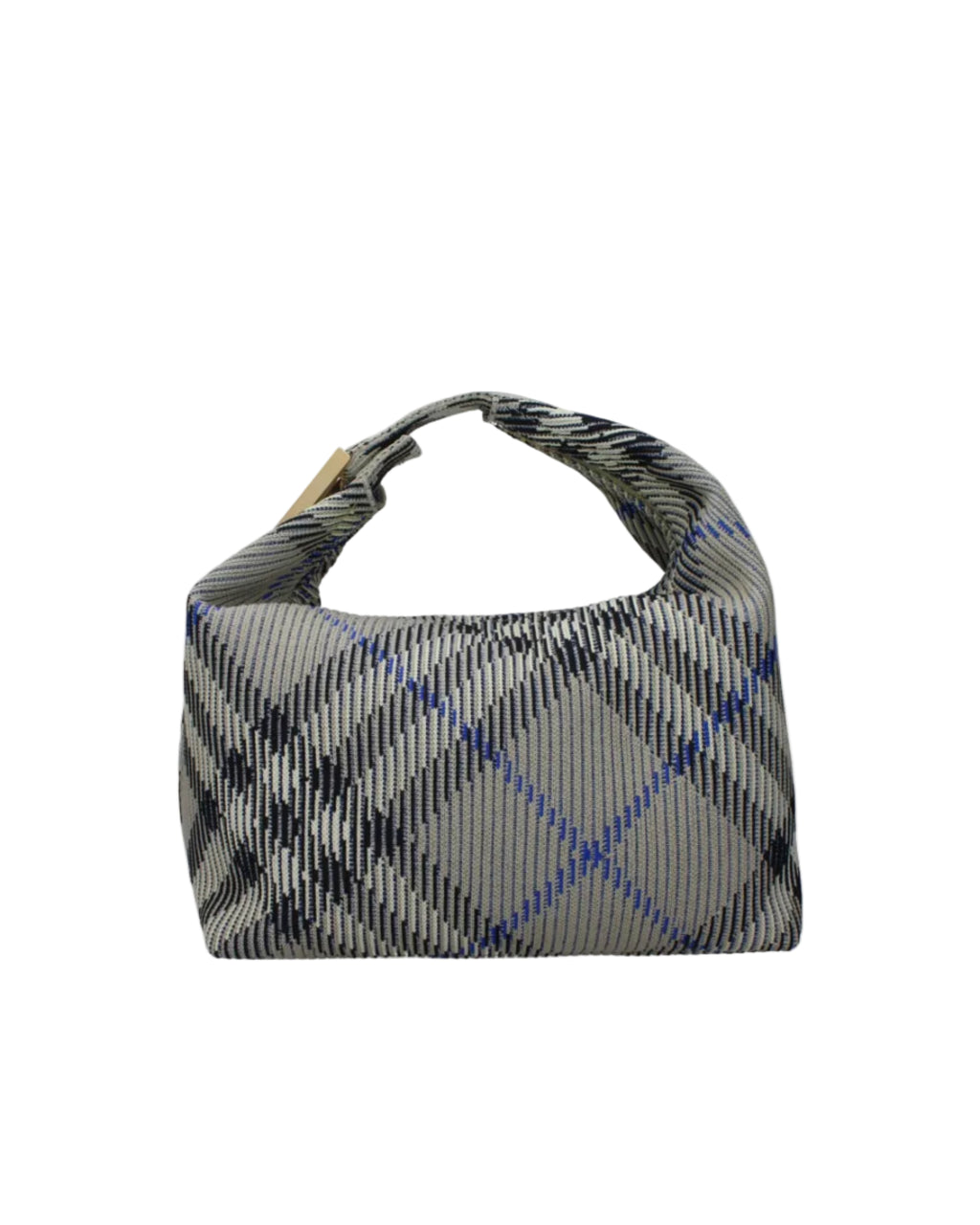 Burberry – Borsa Hobo Check Jacquard Medium