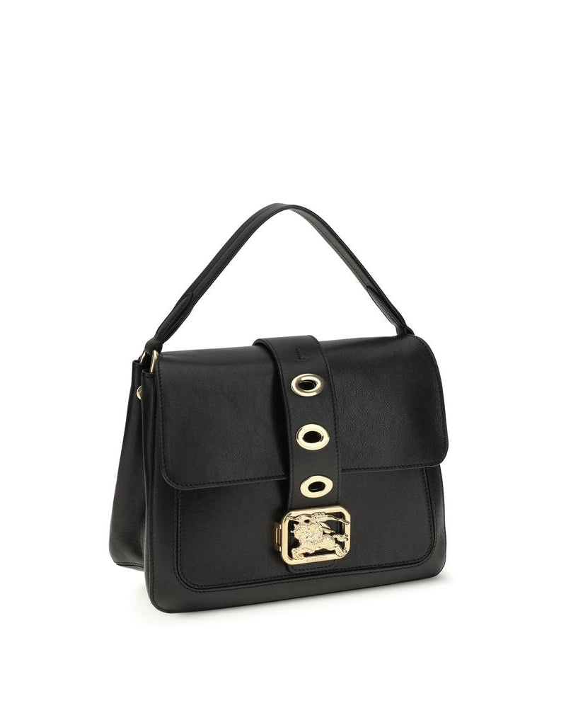 Burberry – Borsa a Mano Regular in Pregiata Pelle d'Agnello (Ovis Aries) Nera