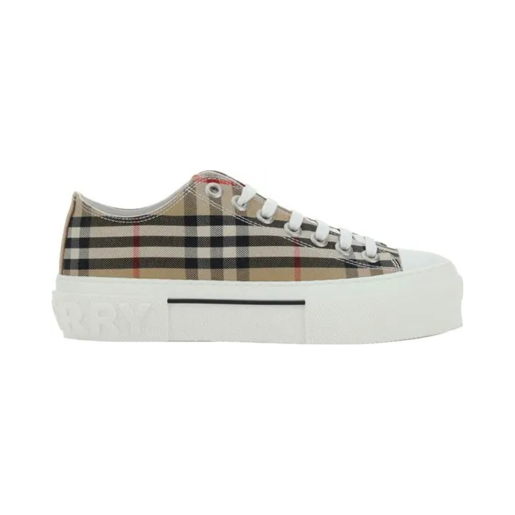 Burberry - Brown Rubber Low Top Sneakers