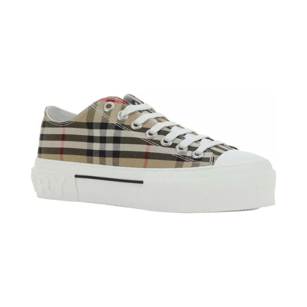 Burberry - Brown Rubber Low Top Sneakers