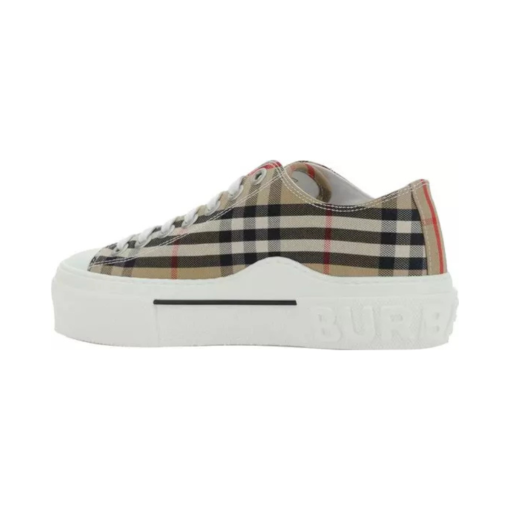 Burberry - Brown Rubber Low Top Sneakers