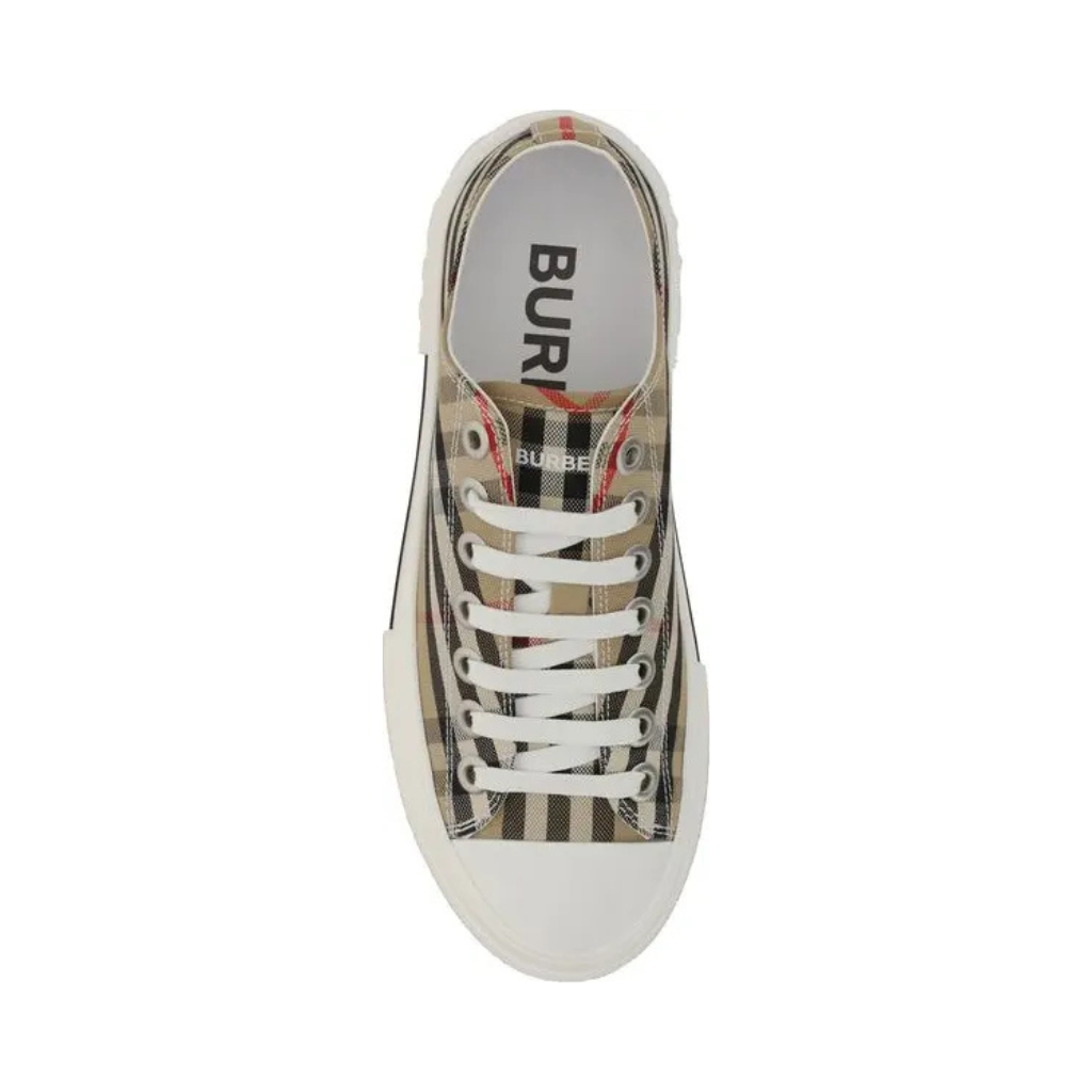 Burberry - Brown Rubber Low Top Sneakers