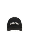 Burberry – Cappellino Baseball in Cotone con Logo Ricamato