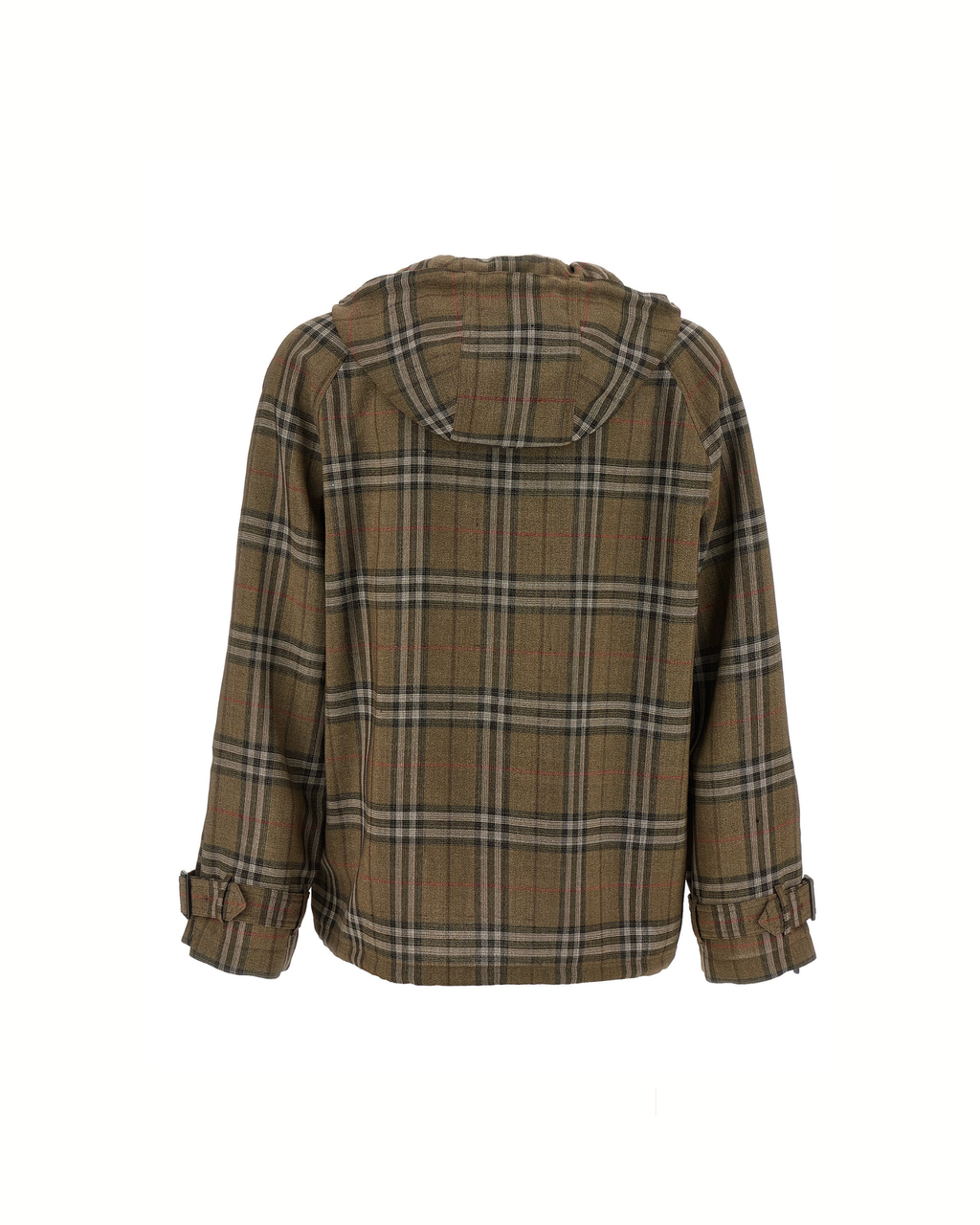 Burberry Check Hooded Overshirt