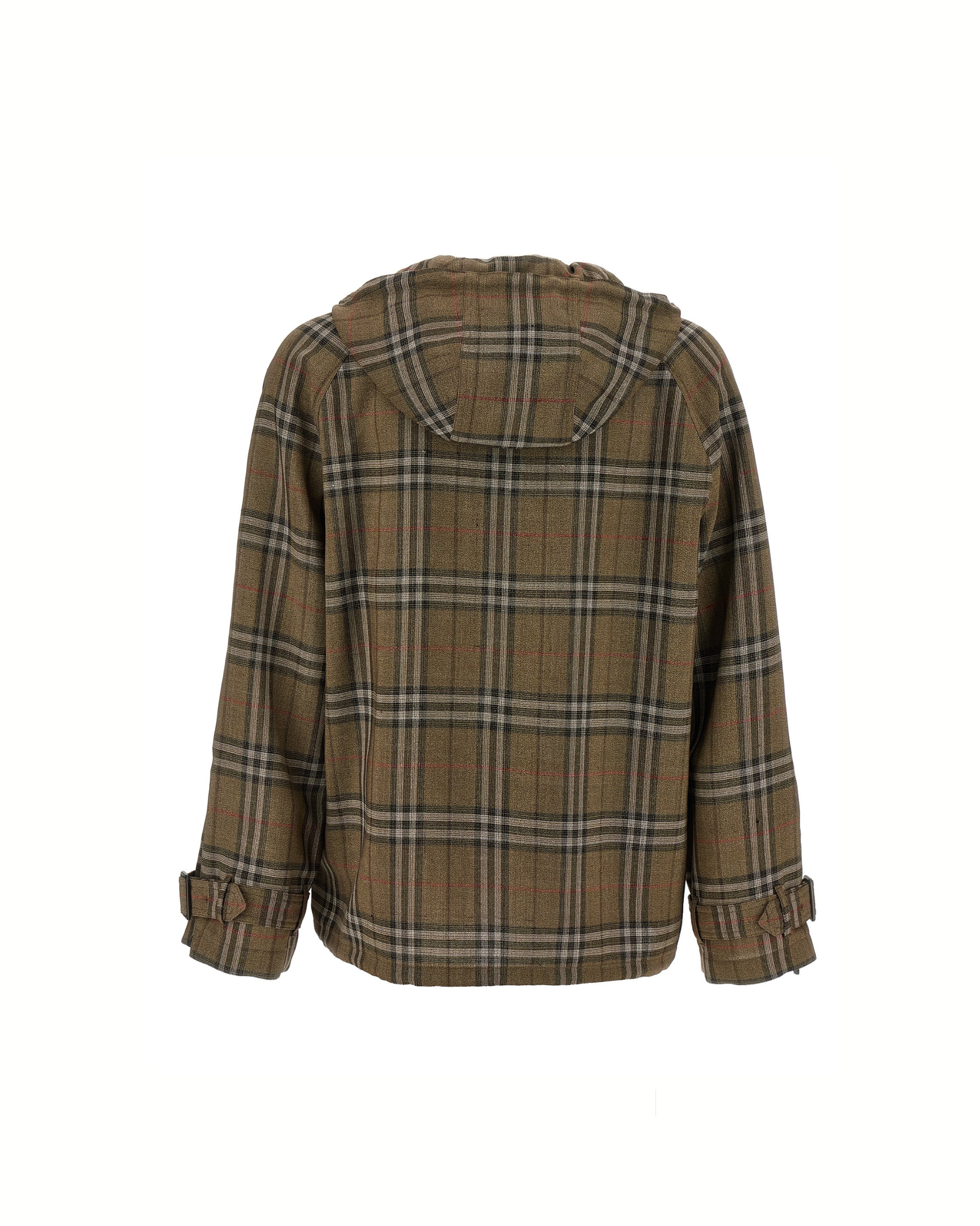Burberry Check Hooded Overshirt