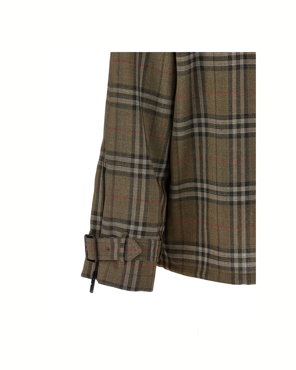 Burberry Check Hooded Overshirt