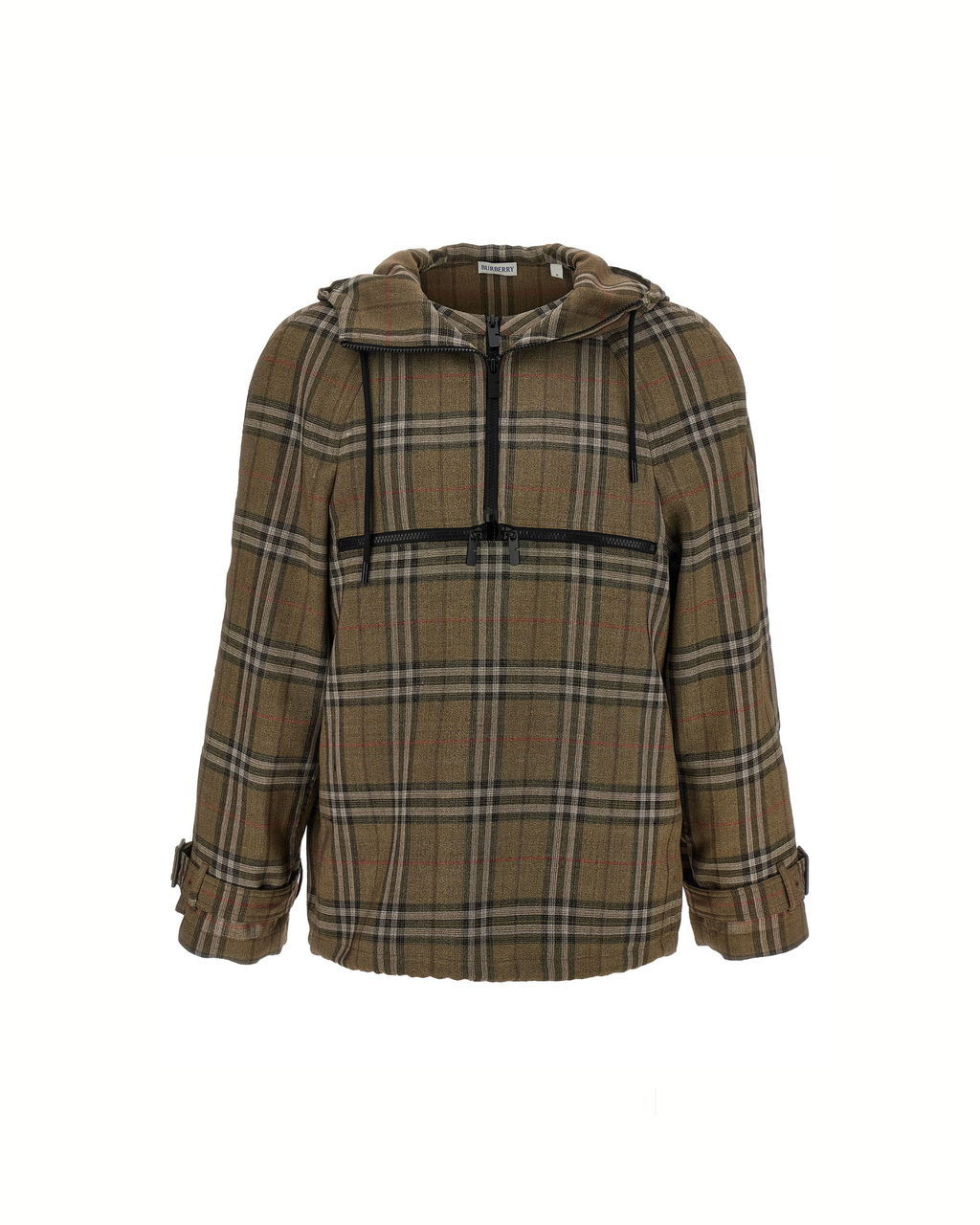 Burberry Check Hooded Overshirt