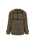 Burberry Check Hooded Overshirt