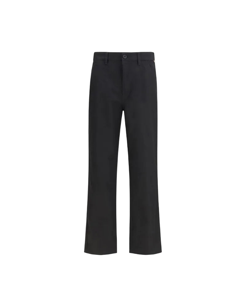 Burberry – Chino in Twill di Cotone con Equestrian Knight