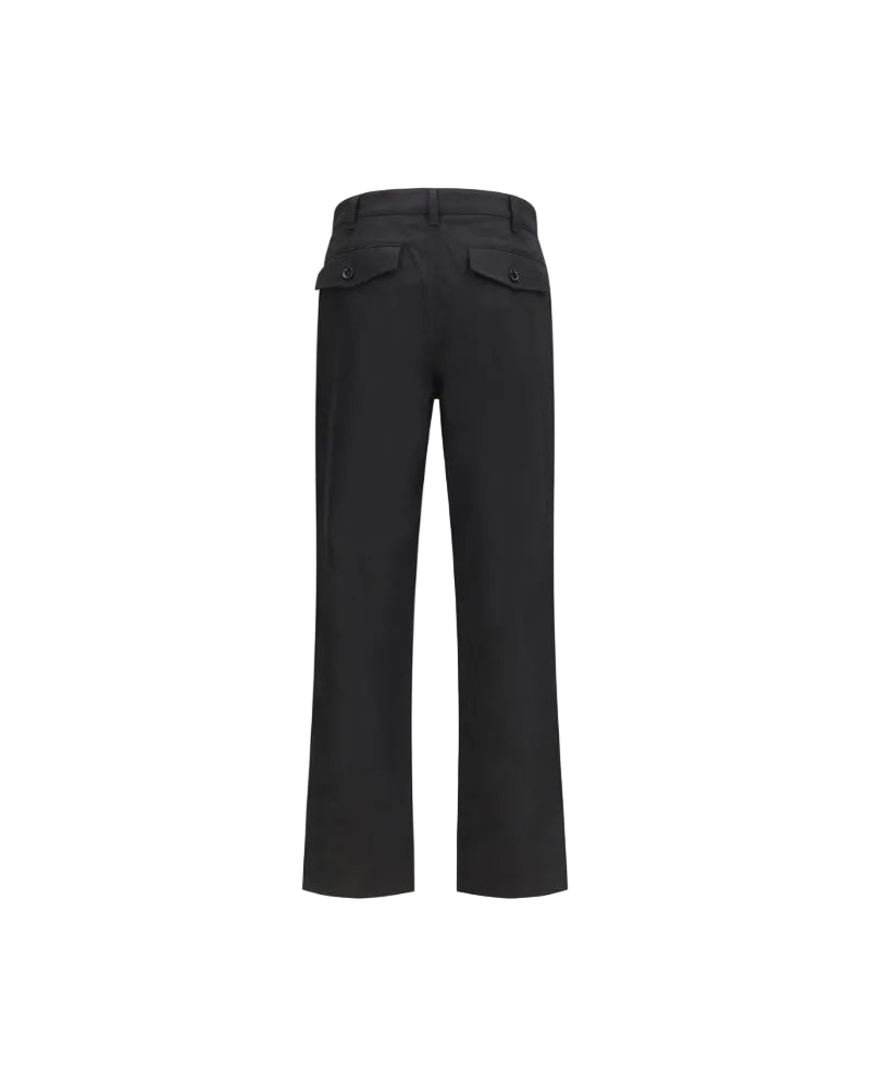 Burberry – Chino in Twill di Cotone con Equestrian Knight
