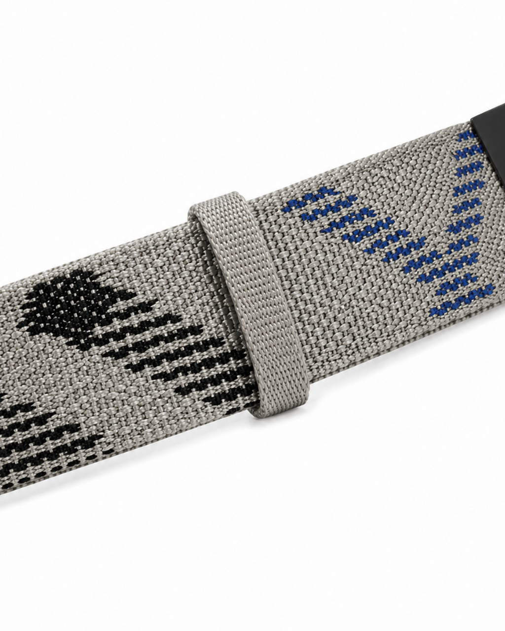 Burberry – Cintura Check Jacquard Beige con Fibbia Logo