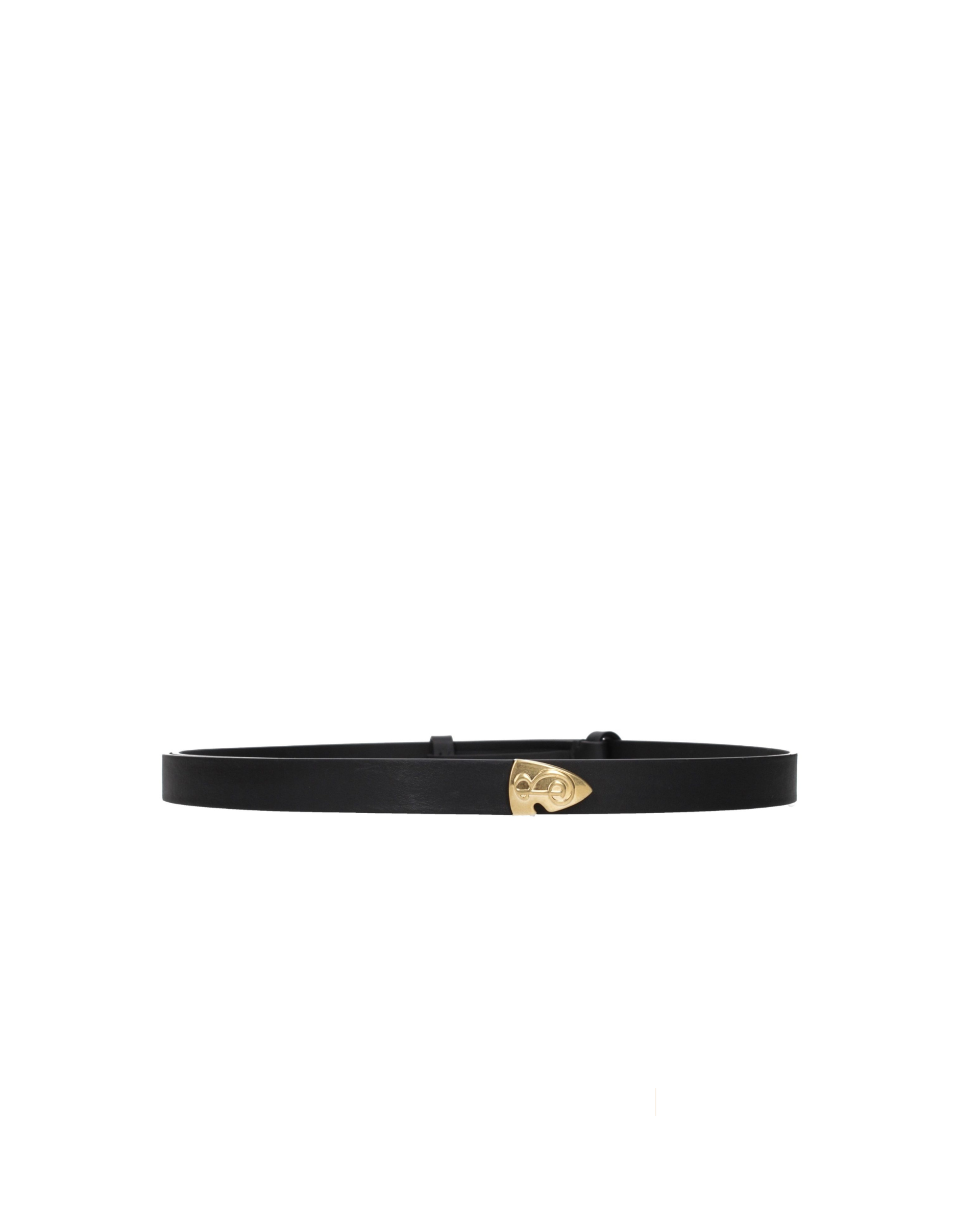 Burberry – Cintura in Pelle con Fibbia Logo Donna