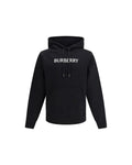 Burberry – Felpa con Cappuccio Logo Nera