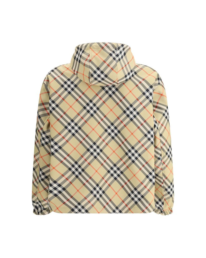 Burberry – Giacca Reversibile Archive Check con Cappuccio