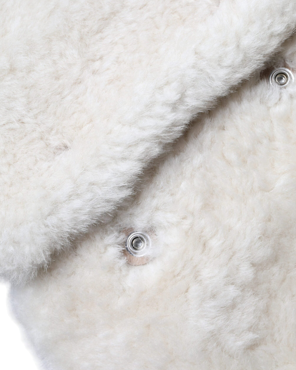 Burberry – Gilet Warrenford in Shearling di Agnello