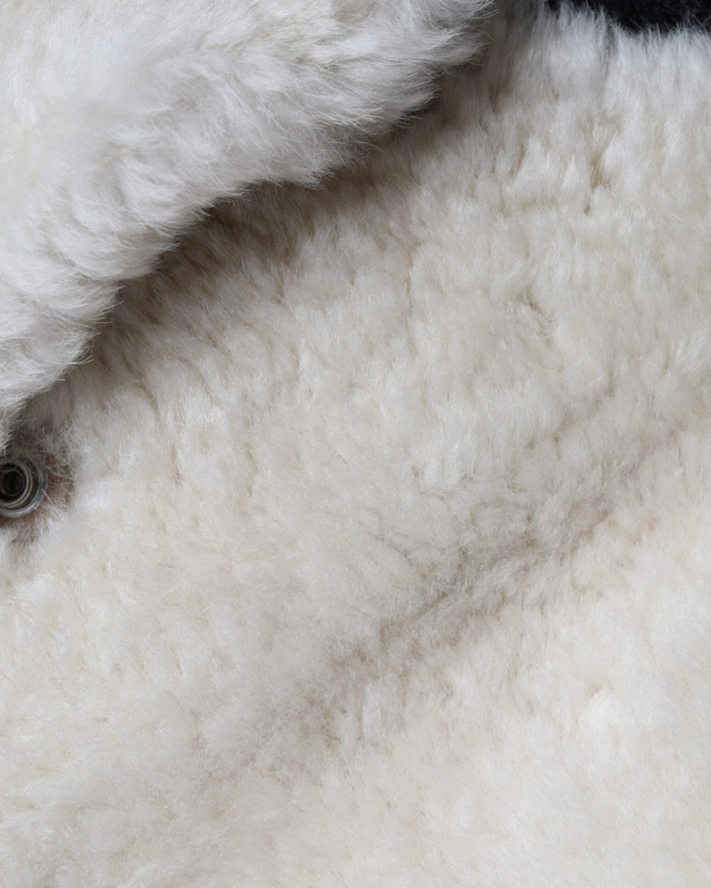 Burberry – Gilet Warrenford in Shearling di Agnello