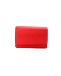 Burberry – Hampshire Small Crossbody Bag in Pelle Liscia Rossa