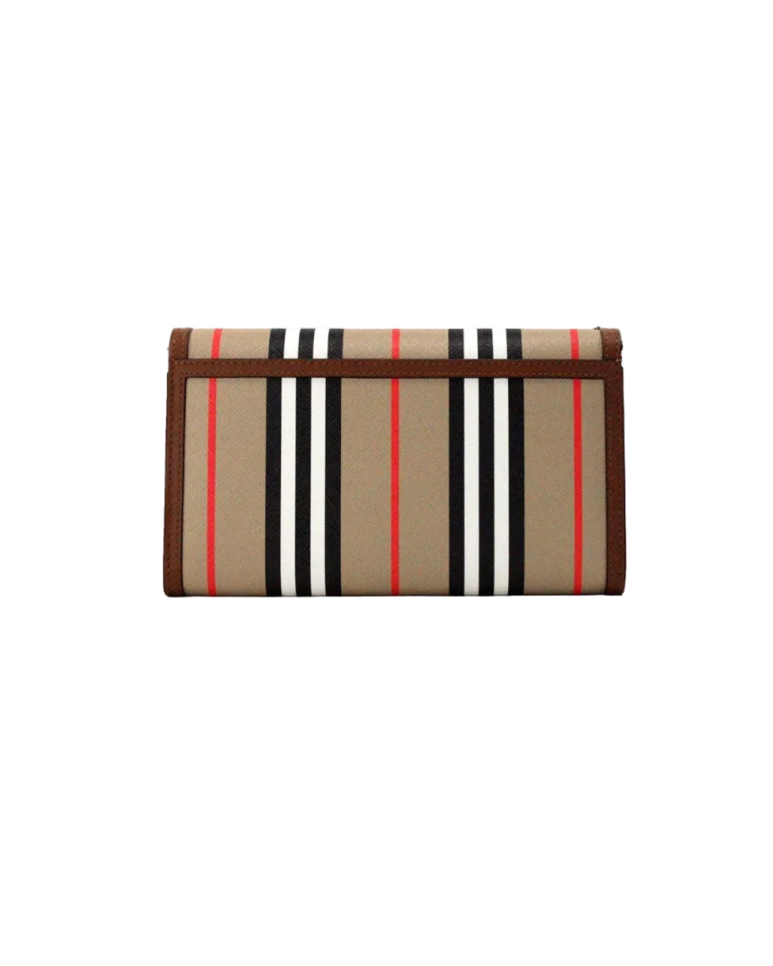 Burberry – Hannah Wallet Crossbody Bag Icon Stripe Archive Beige