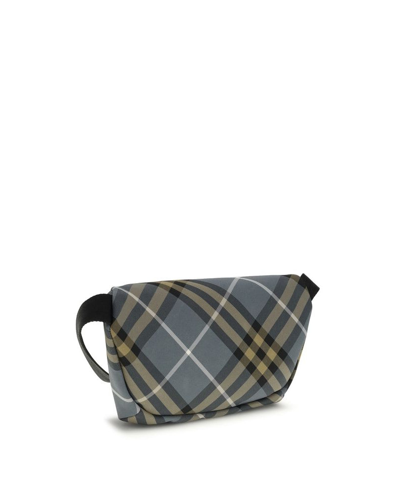 Burberry – Marsupio Archivio Check con Ricamo Equestrian Knight