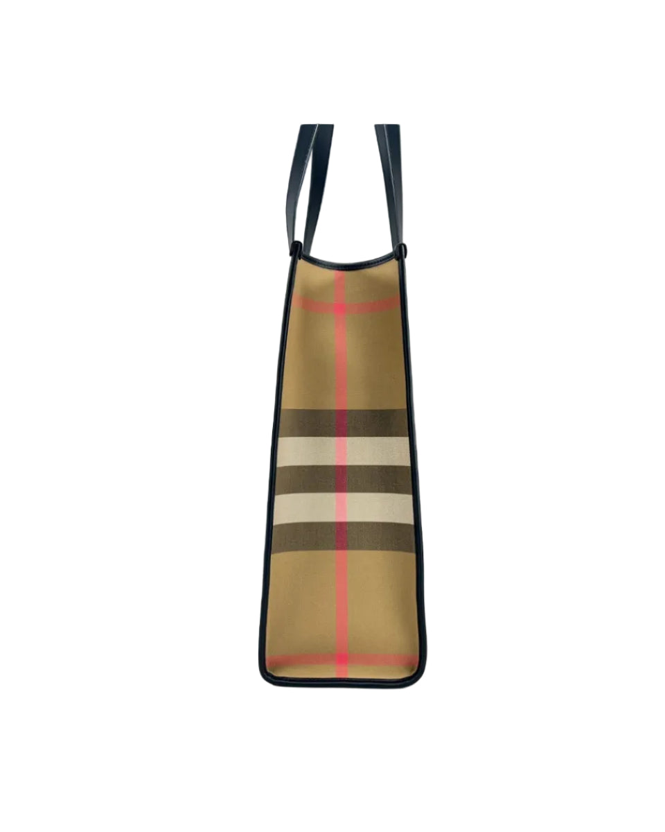 Burberry – Medium Book Tote Vintage Check