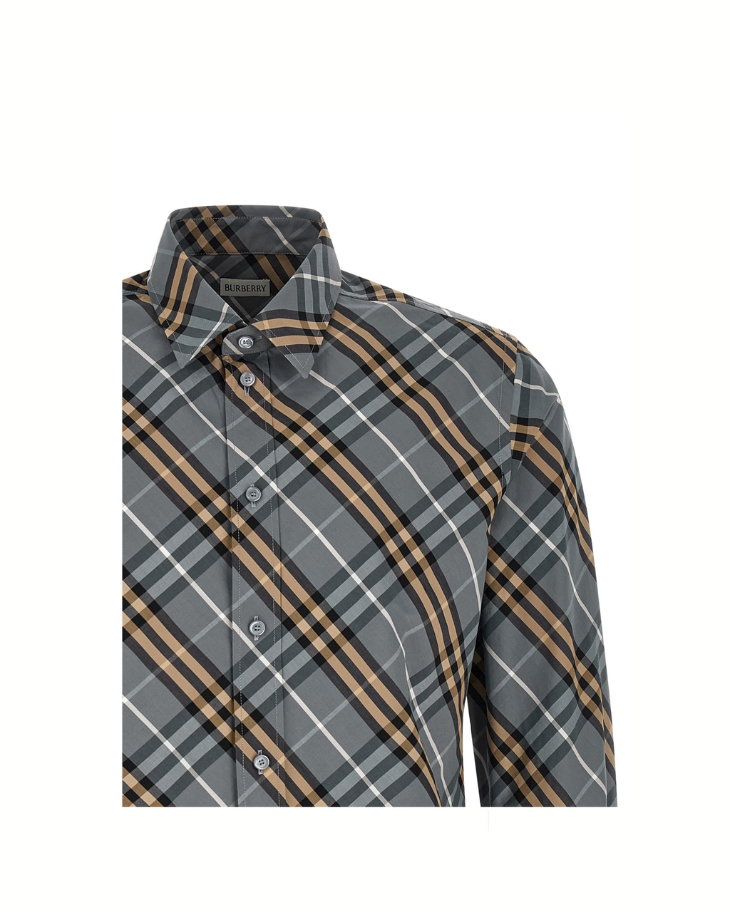 Burberry Robert Check Cotton Poplin Shirt