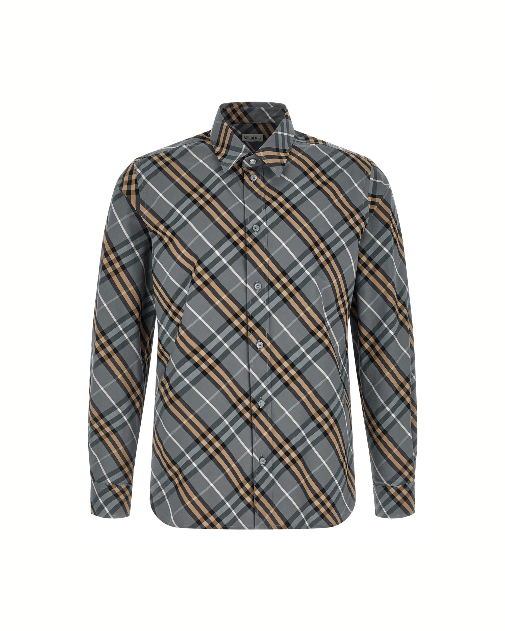 Burberry Robert Check Cotton Poplin Shirt