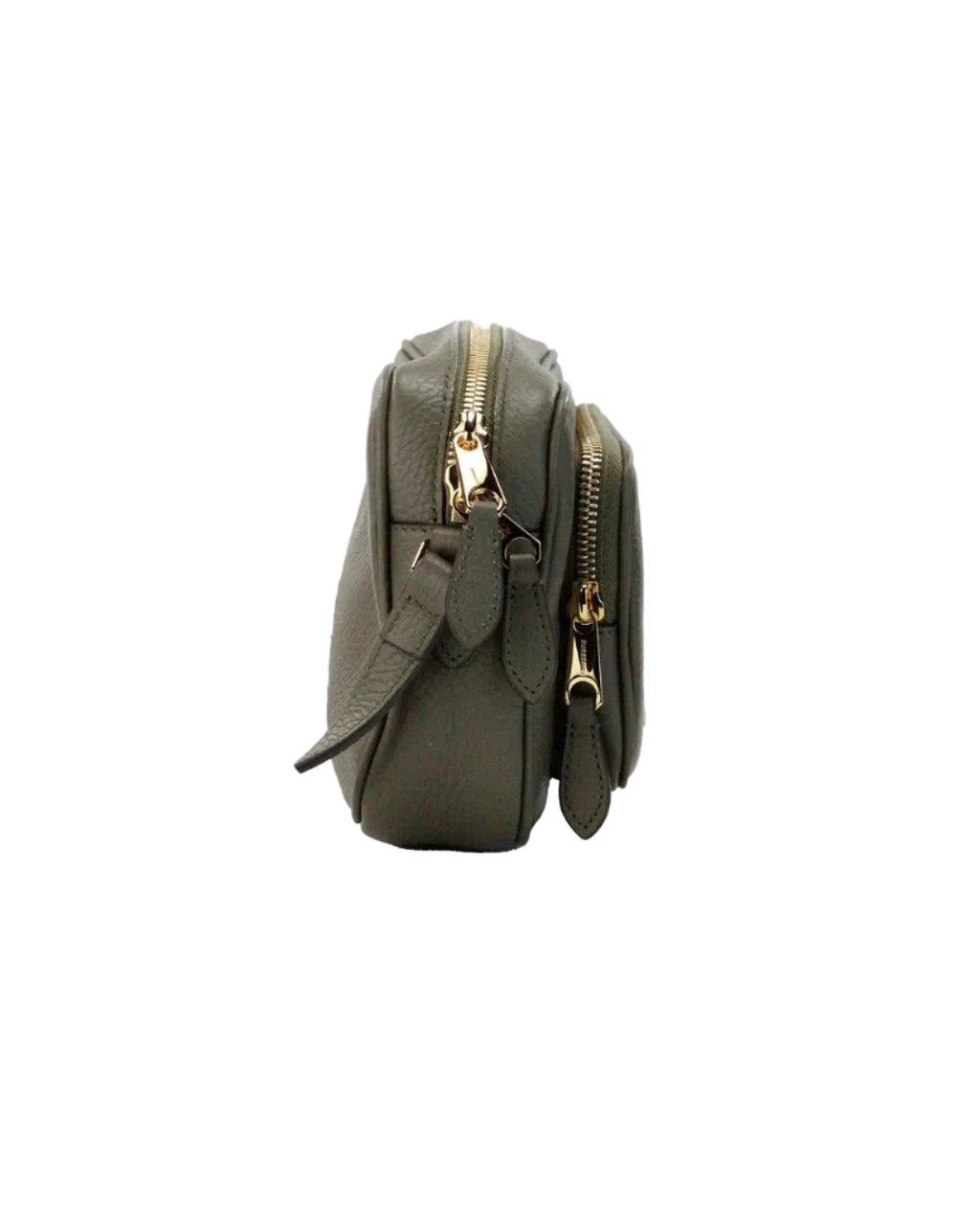 Burberry – Small Camera Crossbody Bag in Pelle Granata Verde Fern